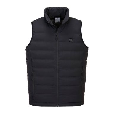 Ultrasonic Heated Tunnel Gilet, L, R, Black