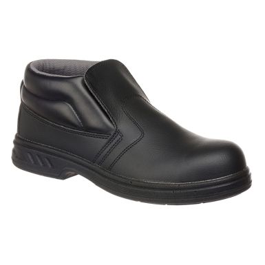 Steelite Slip On Safety Boot S2, 34, R, Black