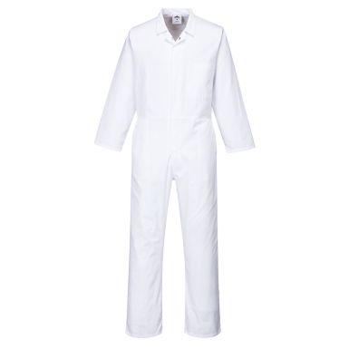 Food Coverall, L, R, White