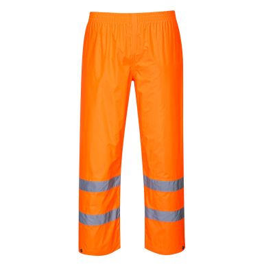 Hi-Vis Rain Trousers, 4XL, R, Orange
