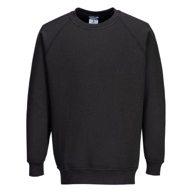 Roma Sweatshirt, 4XL, R, Black