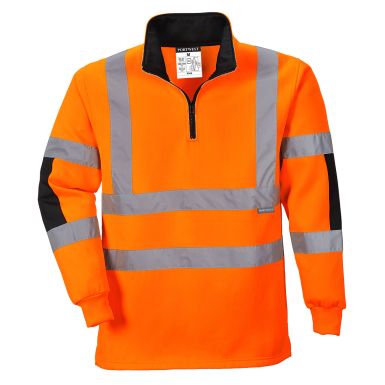 Xenon Hi-Vis Rugby Shirt, 4XL, R, Orange