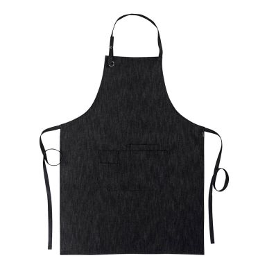 Canvas Bib Apron, , R, Indigo