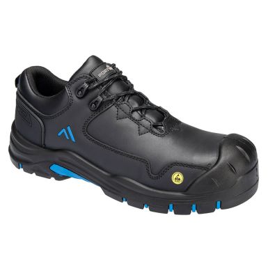Apex Compositelite Shoe S3S ESD HRO SR SC FO, 37, B, Black/Blue