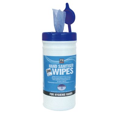 Hand Sanitiser Wipes (200 Wipes), , U, Blue