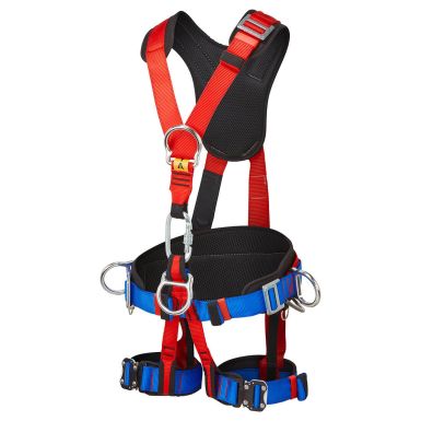 Portwest 4 Point Comfort Plus Harness, , R, Red