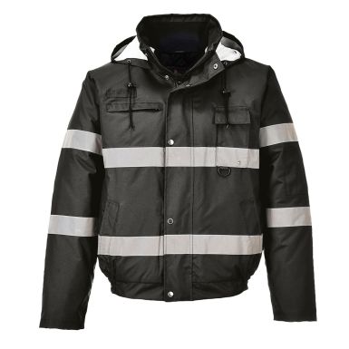 Iona Lite Winter Bomber Jacket, L, R, Black