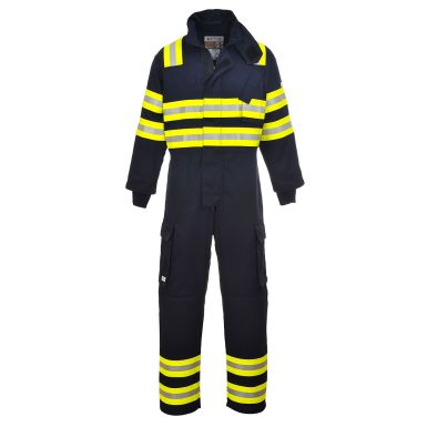 Wildland Fire Coverall, L, R, Navy