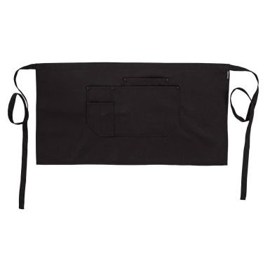 Canvas Bar Apron, , R, Black
