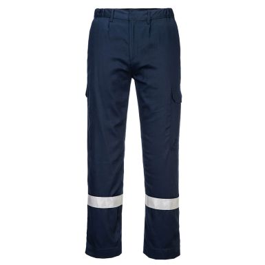 FR Lightweight Anti-Static Trousers, L, R, Navy