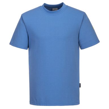 Anti-Static ESD T-Shirt, L, R, Hamilton Blue