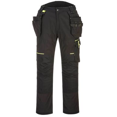 WX3 Eco Stretch Holster Trousers, 28, R, Black