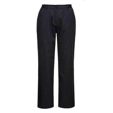 Rachel Women's Chefs Trousers, L, R, Black