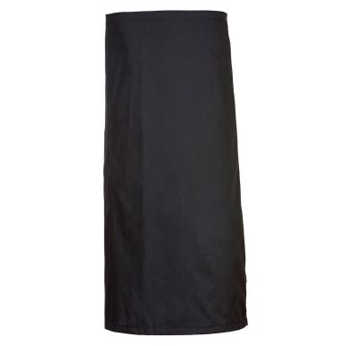 Waist Apron with Pocket, , R, Black