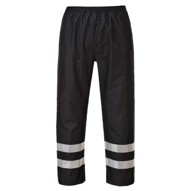 Iona Lite Rain Trousers, L, R, Black