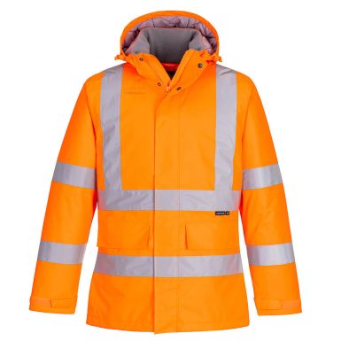 Eco Hi-Vis Winter Jacket, 4XL, R, Orange